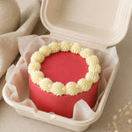 4" Red Velvet Cream Cheese Cake